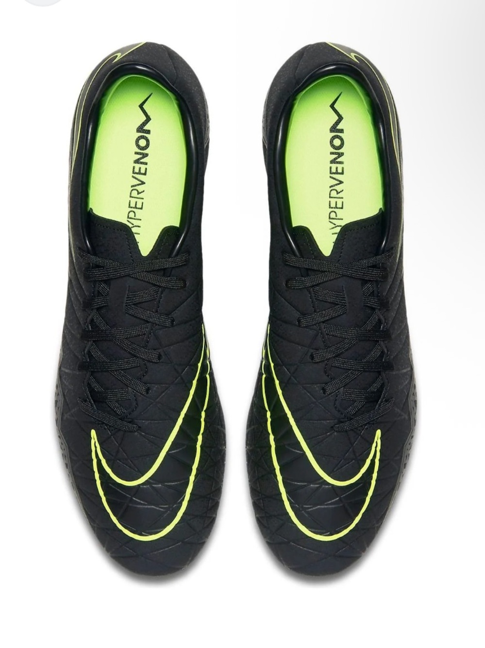 Mens Nike Hyper Venom Phelon II TF Indoor Soccer Shoes + Adidas Shin Guards